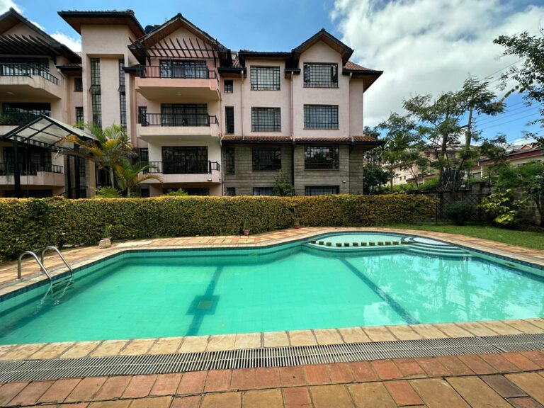 Kilimani 3 bedroom with pool