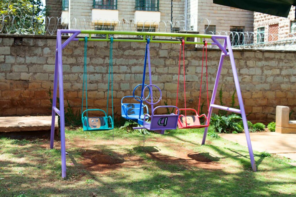 3 bedroom house with playground